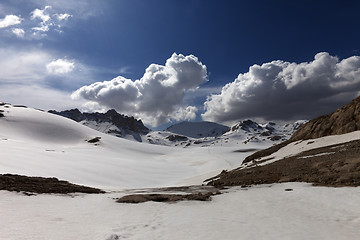 Image showing Snow plateau