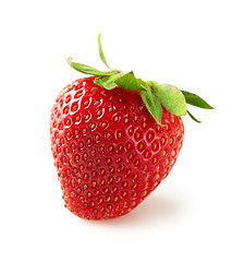 Image showing fresh red strawberry