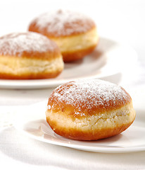 Image showing freshly baked donuts