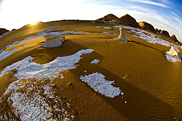 Image showing White Desert, Egypt