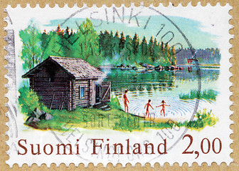 Image showing Sauna Stamp