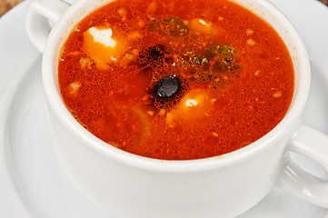 Image showing Solyanka soup