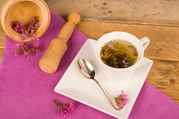 Image showing Valerian tea