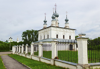 Image showing Peter and Pavel church, monument of architecture of end of the 1