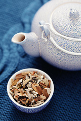 Image showing aromatic tea