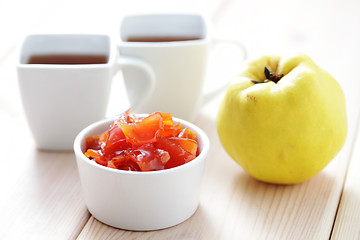 Image showing quince confiture