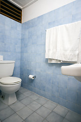 Image showing bathroom in native hotel dominican republic