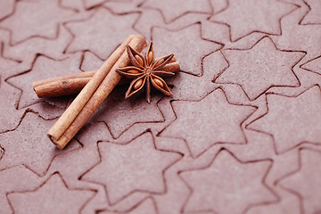 Image showing baking gingerbreads