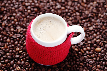 Image showing hot coffee