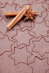 Image showing baking gingerbreads