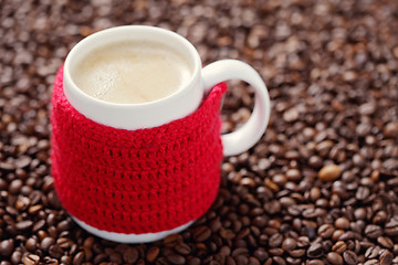 Image showing hot coffee