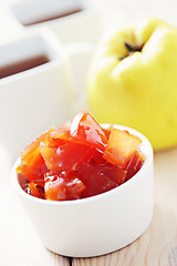 Image showing quince confiture