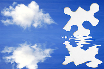 Image showing Jigsaw Sky