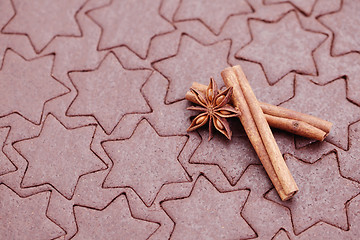 Image showing baking gingerbreads