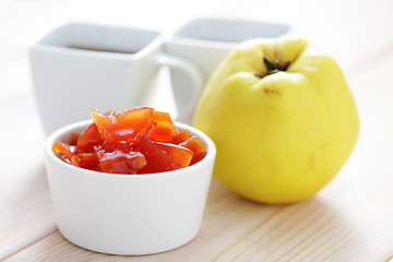 Image showing quince confiture