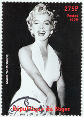 Image showing Marilyn Monroe - Niger Stamp #3
