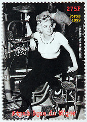 Image showing Marilyn Monroe - Niger Stamp #4