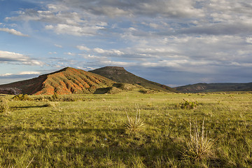 Image showing mountain ranch