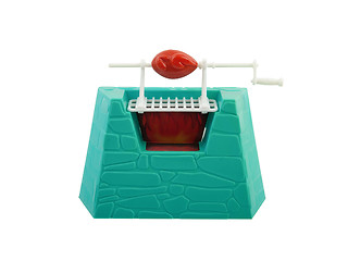 Image showing Small plastic barbecue