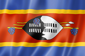 Image showing Swaziland flag