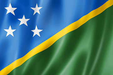 Image showing Solomon Islands flag