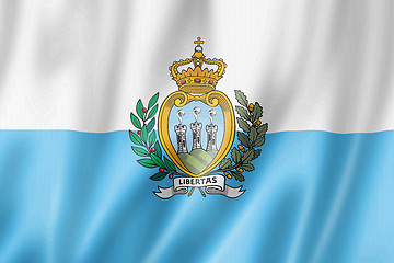 Image showing San Marino flag