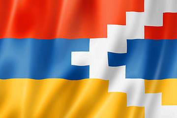 Image showing Nagorno-Karabakh flag