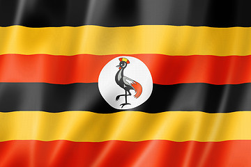 Image showing Uganda flag