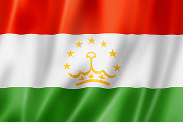 Image showing Tajikistan flag