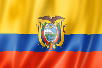 Image showing Ecuadorian flag