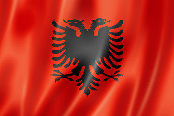 Image showing Albanian flag