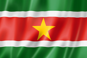 Image showing Suriname flag