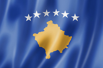 Image showing Kosovo flag