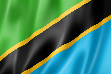 Image showing Tanzania flag