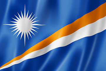 Image showing Marshall Islands flag