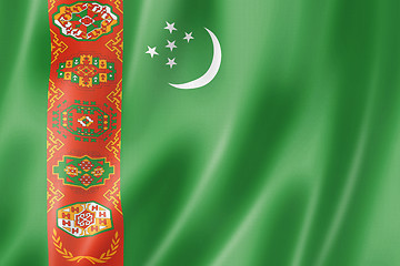 Image showing Turkmenistan flag