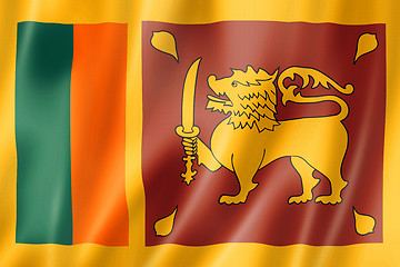 Image showing Sri Lanka flag