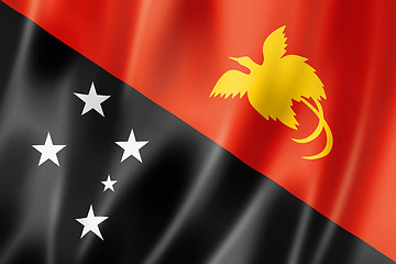 Image showing Papua New Guinea flag