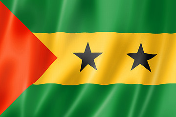 Image showing Sao Tome and Principe flag