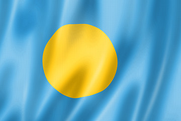 Image showing Palau flag