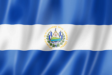 Image showing Salvadoran flag