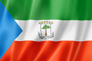 Image showing Equatorial Guinea flag