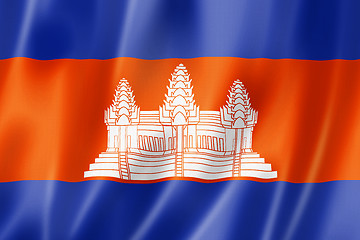 Image showing Cambodian flag