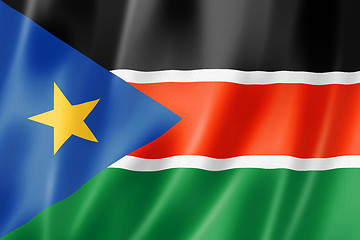 Image showing South Sudan flag