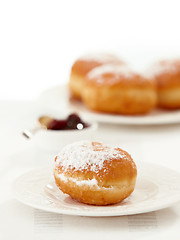 Image showing freshly baked donuts