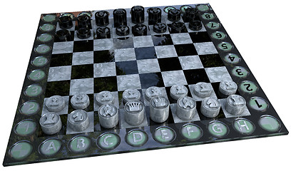 Image showing 3d chess game