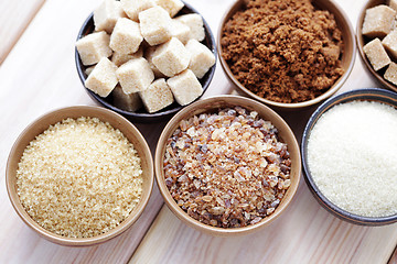 Image showing various sugar