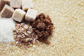 Image showing various sugar