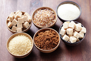 Image showing various sugar