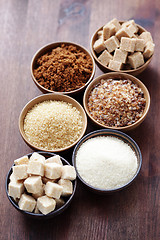 Image showing various sugar